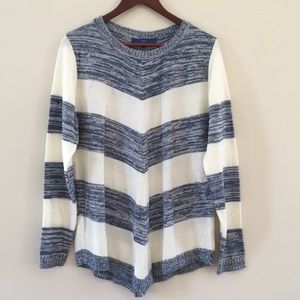 Apt. 9 Striped Sweater Size XL